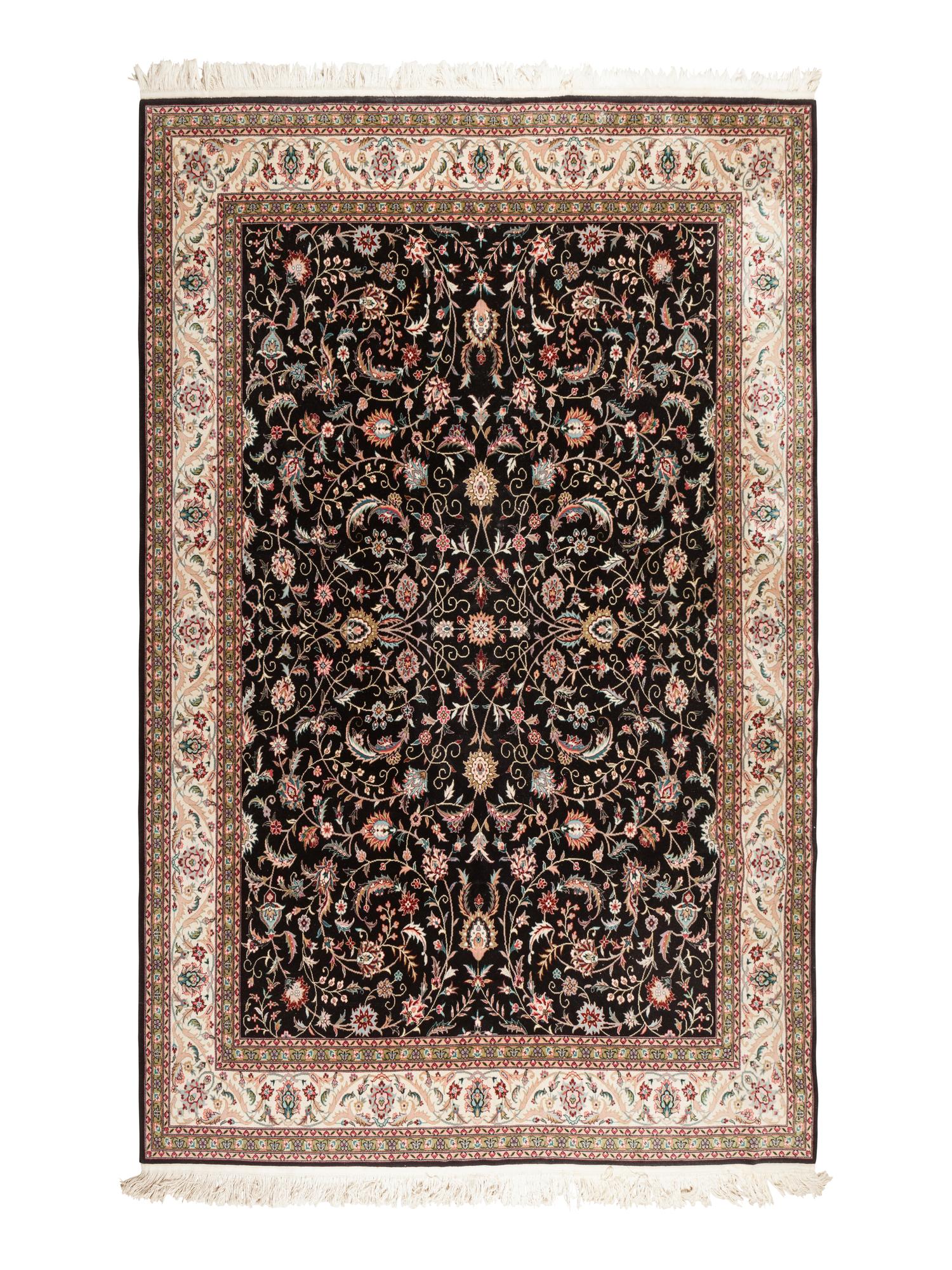A Sino-Kashan Wool Rug