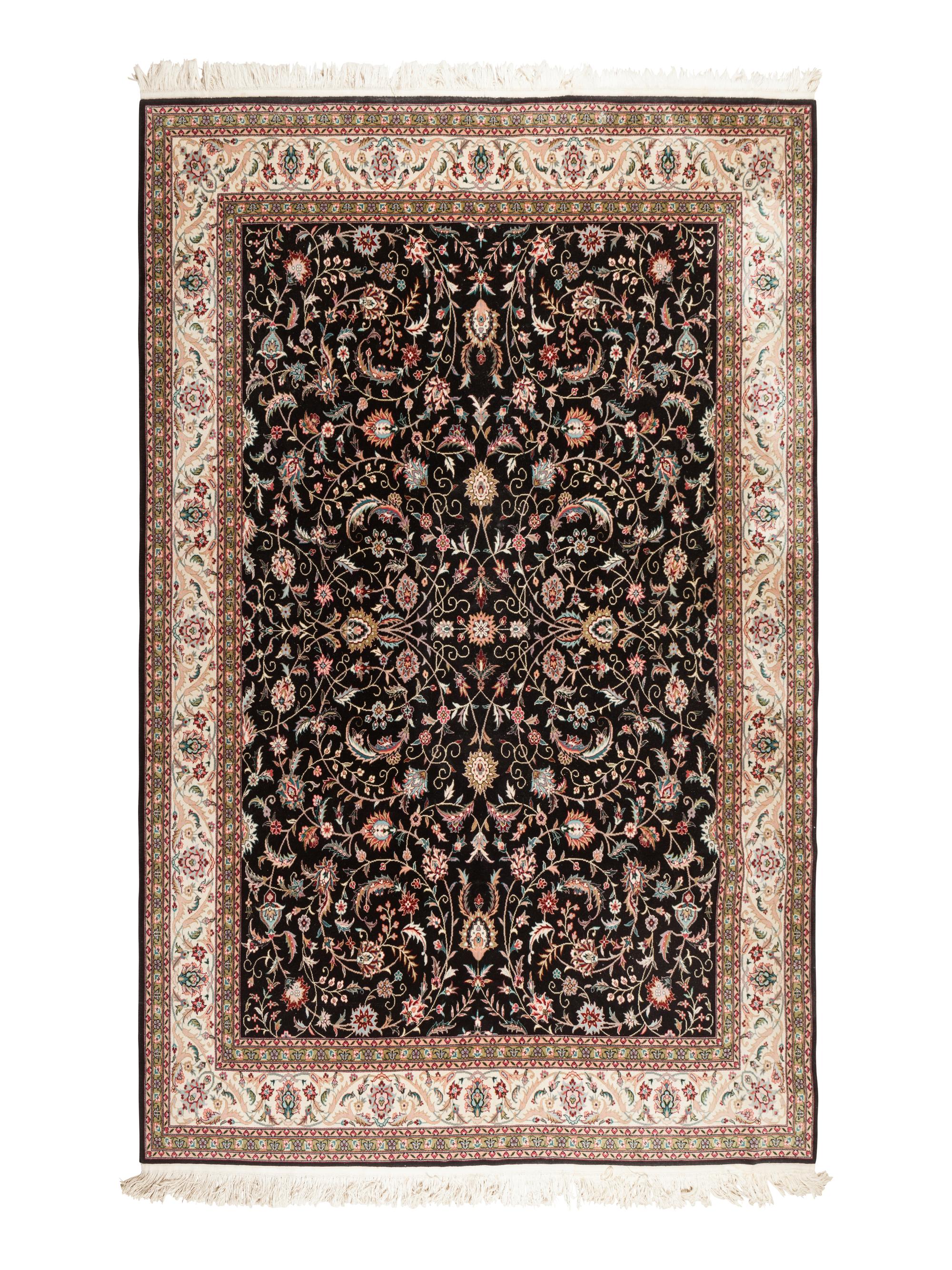 A Sino-Kashan Wool Rug