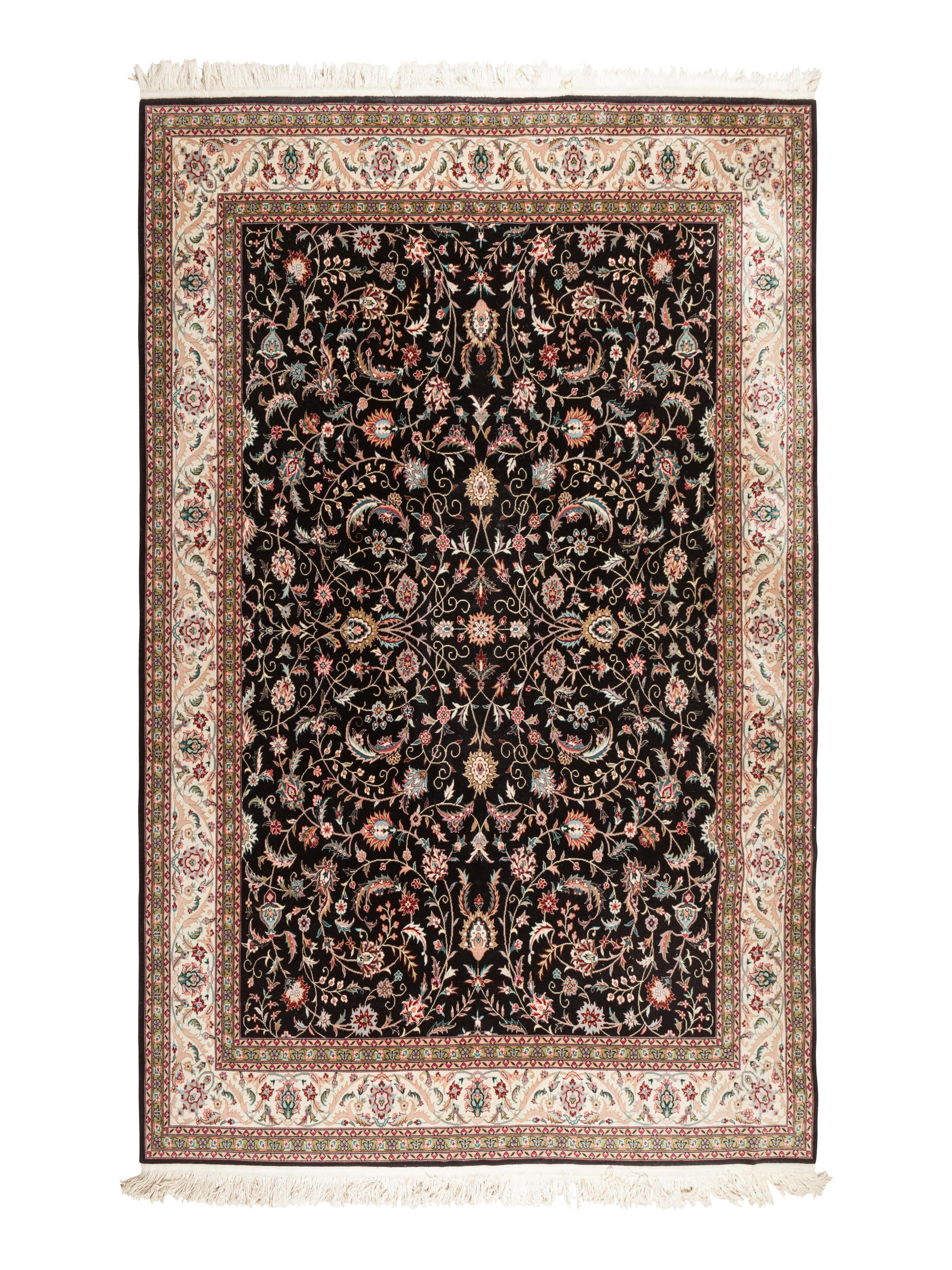A Sino-Kashan Wool Rug