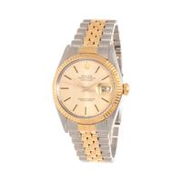ROLEX, STAINLESS STEEL AND YELLOW GOLD REF. 6252 'OYSTER PERPETUAL DATEJUST' WRISTWATCH, CIRCA 1988