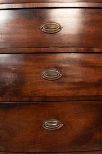 A Federal Style Mahogany Chest of Drawers