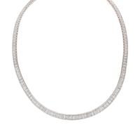 PLATINUM AND DIAMOND RIVIÈRE NECKLACE