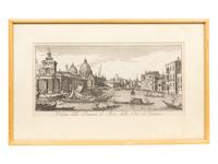 Four Etchings Depicting Venice