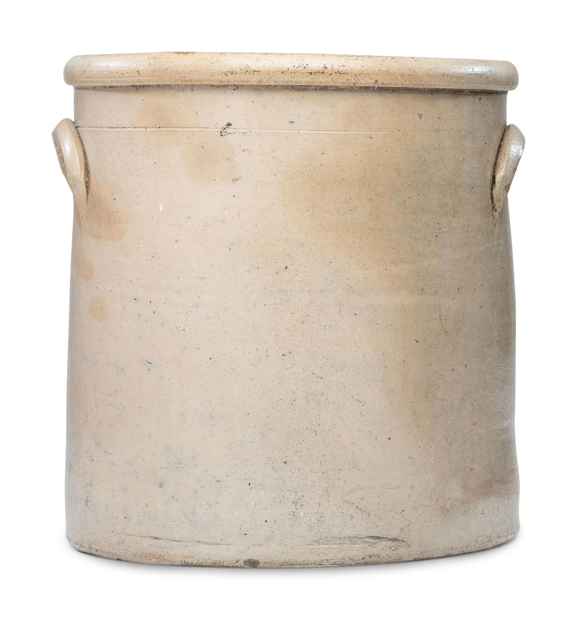 A P.H. Smith and Sons Four-Gallon Script Stoneware Crock