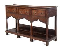 An English Oak Welsh Server