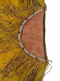 Kiowa Child's Beaded Hide Shirt and Leggings