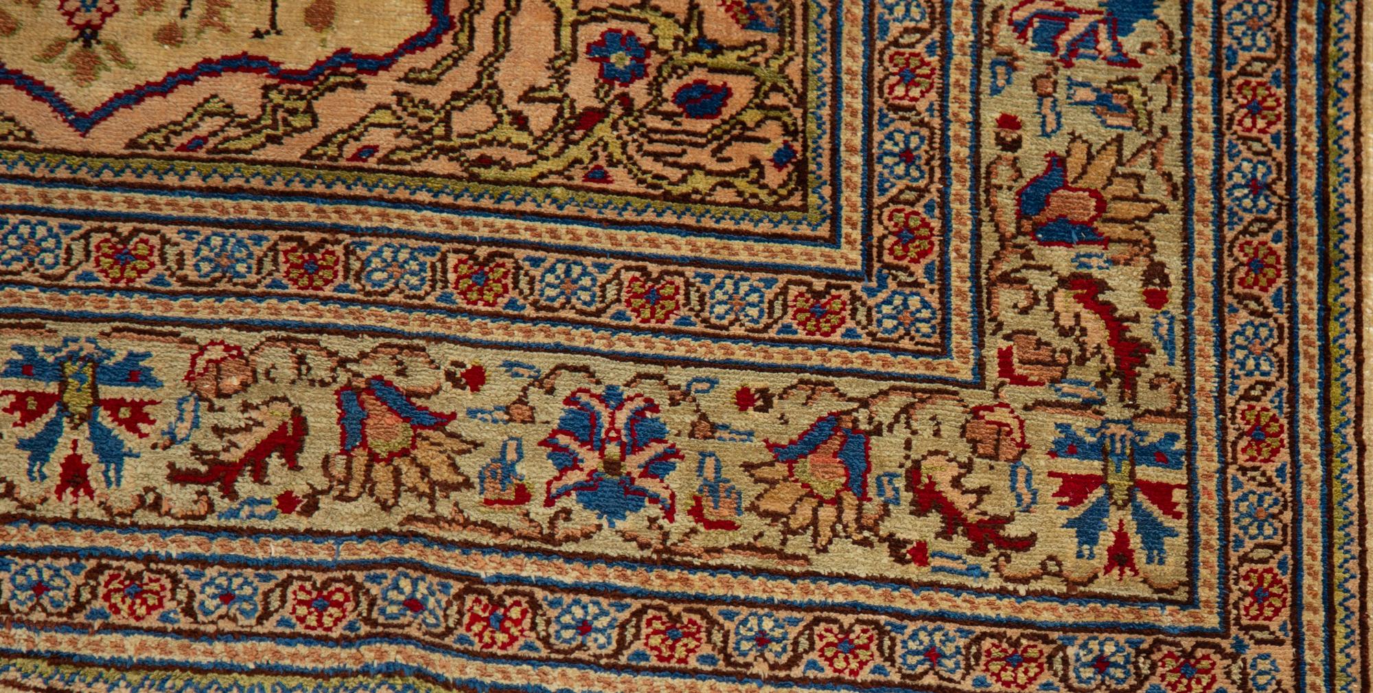 A Turkish Kayseri Silk Prayer Rug