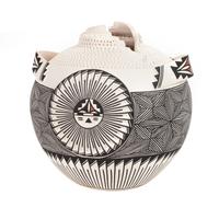 Acoma and Laguna Pottery Bowls, Group of Two