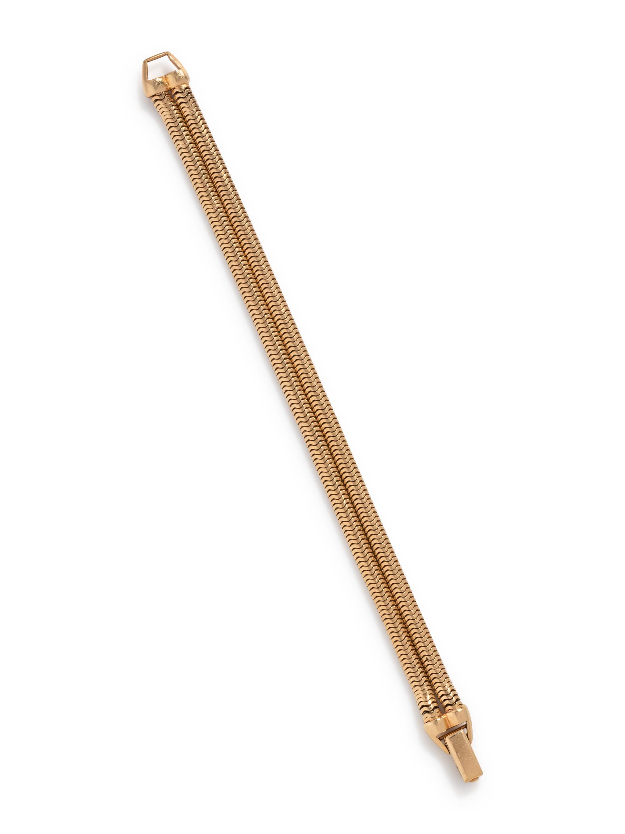YELLOW GOLD BRACELET