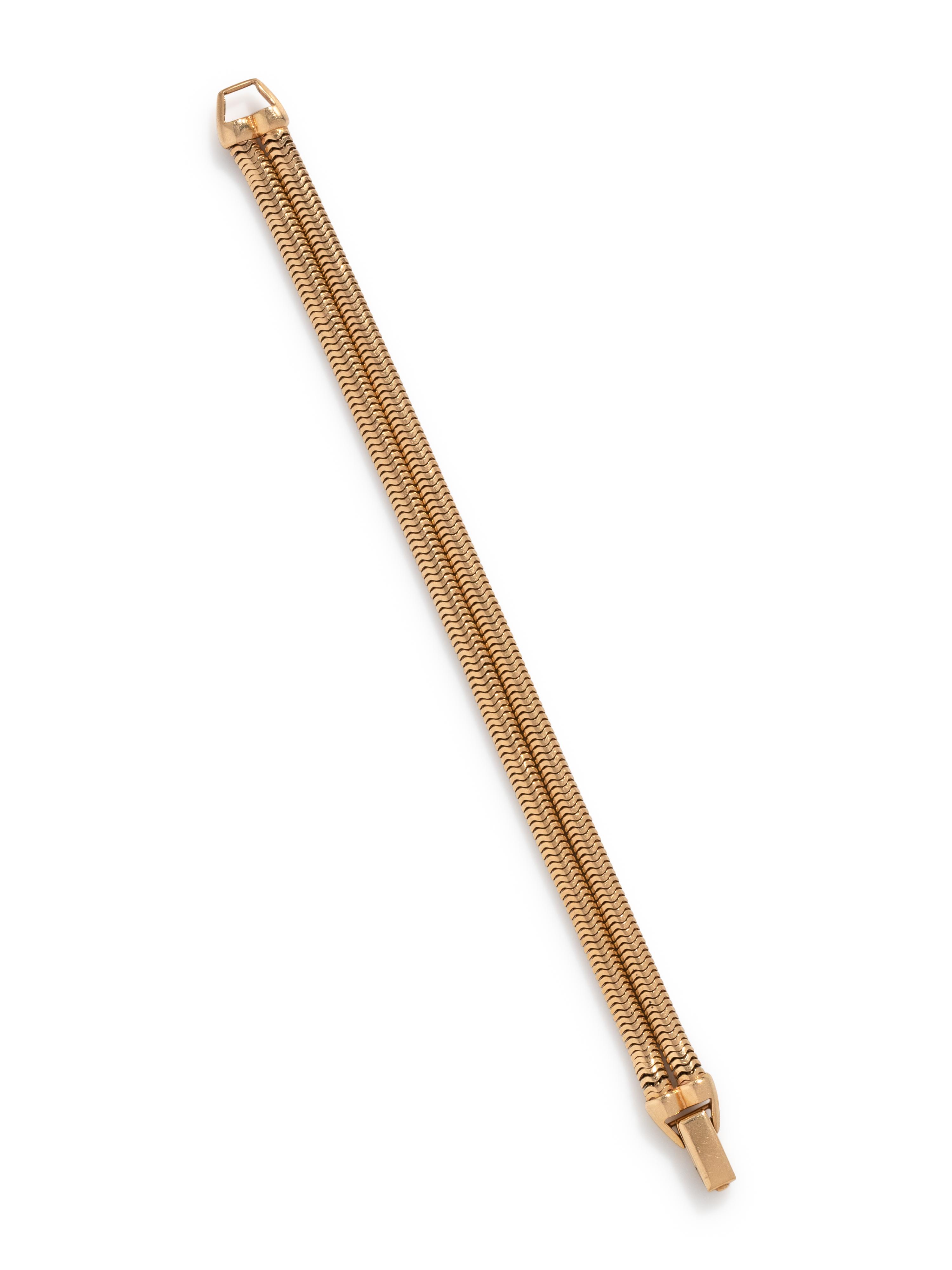 YELLOW GOLD BRACELET