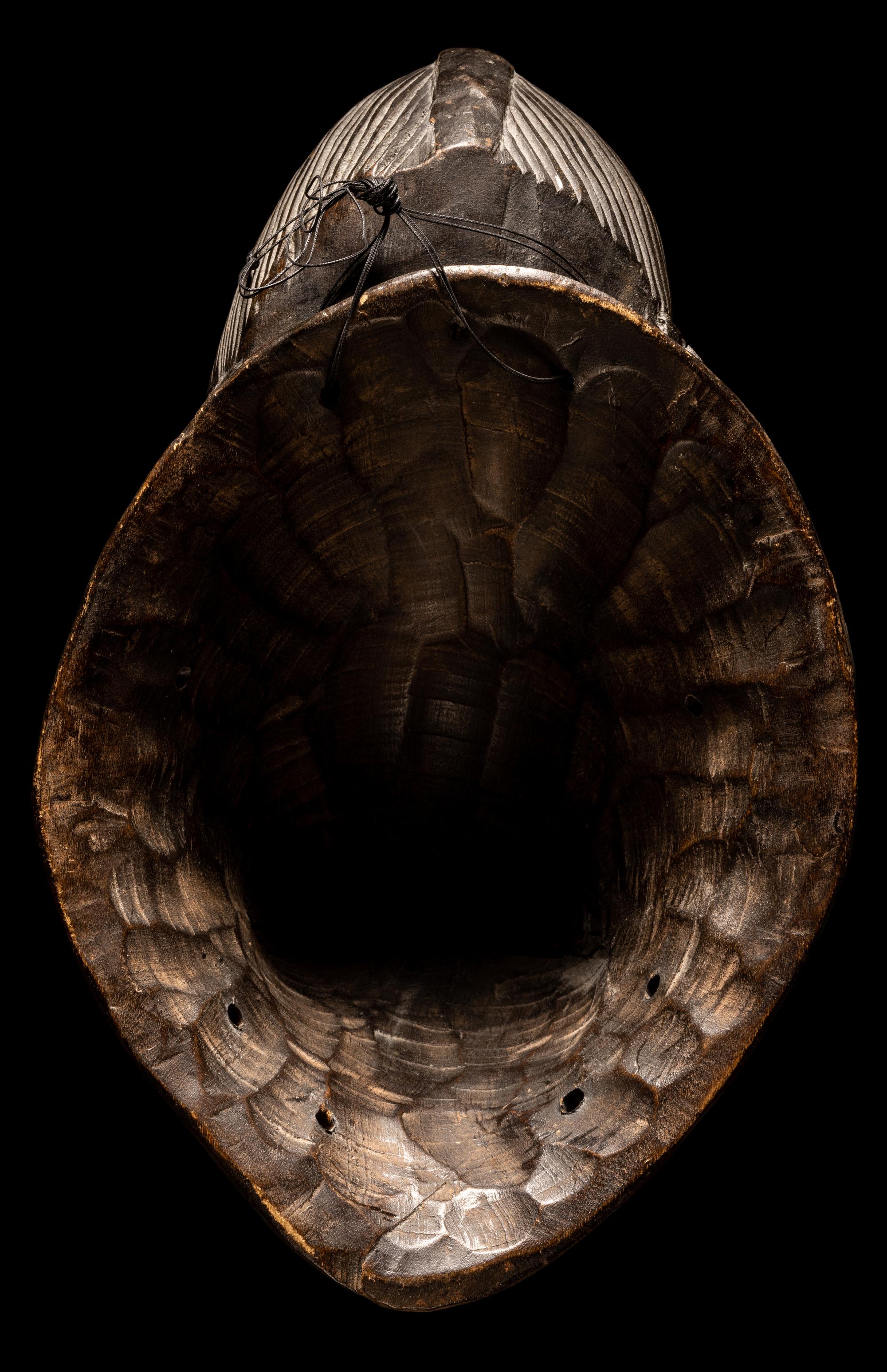 Two Punu Wood Masks