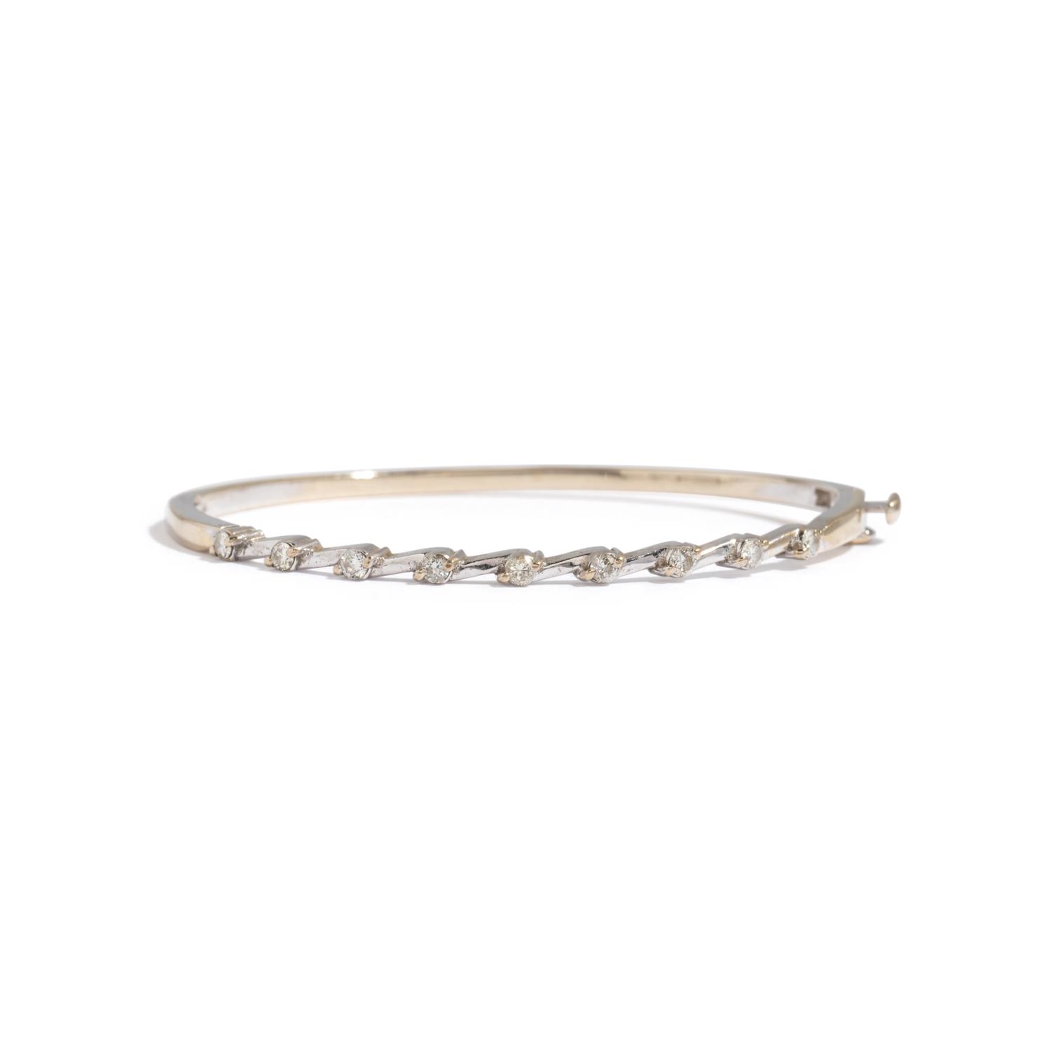 DIAMOND BANGLE BRACELET