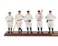 A 1927 New York Yankees Danbury Mint Figure Display