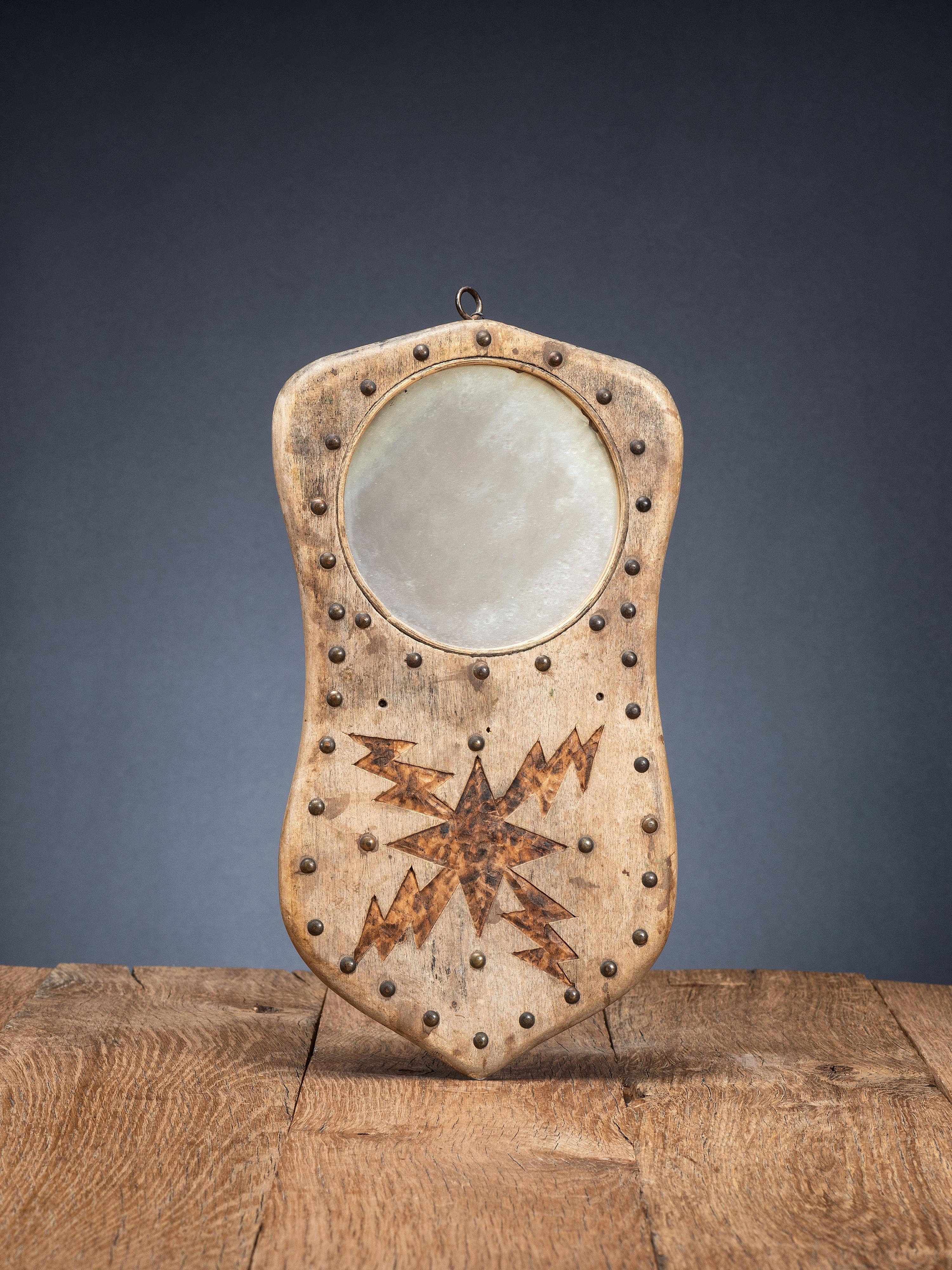Blackfeet Wood Mirror Board