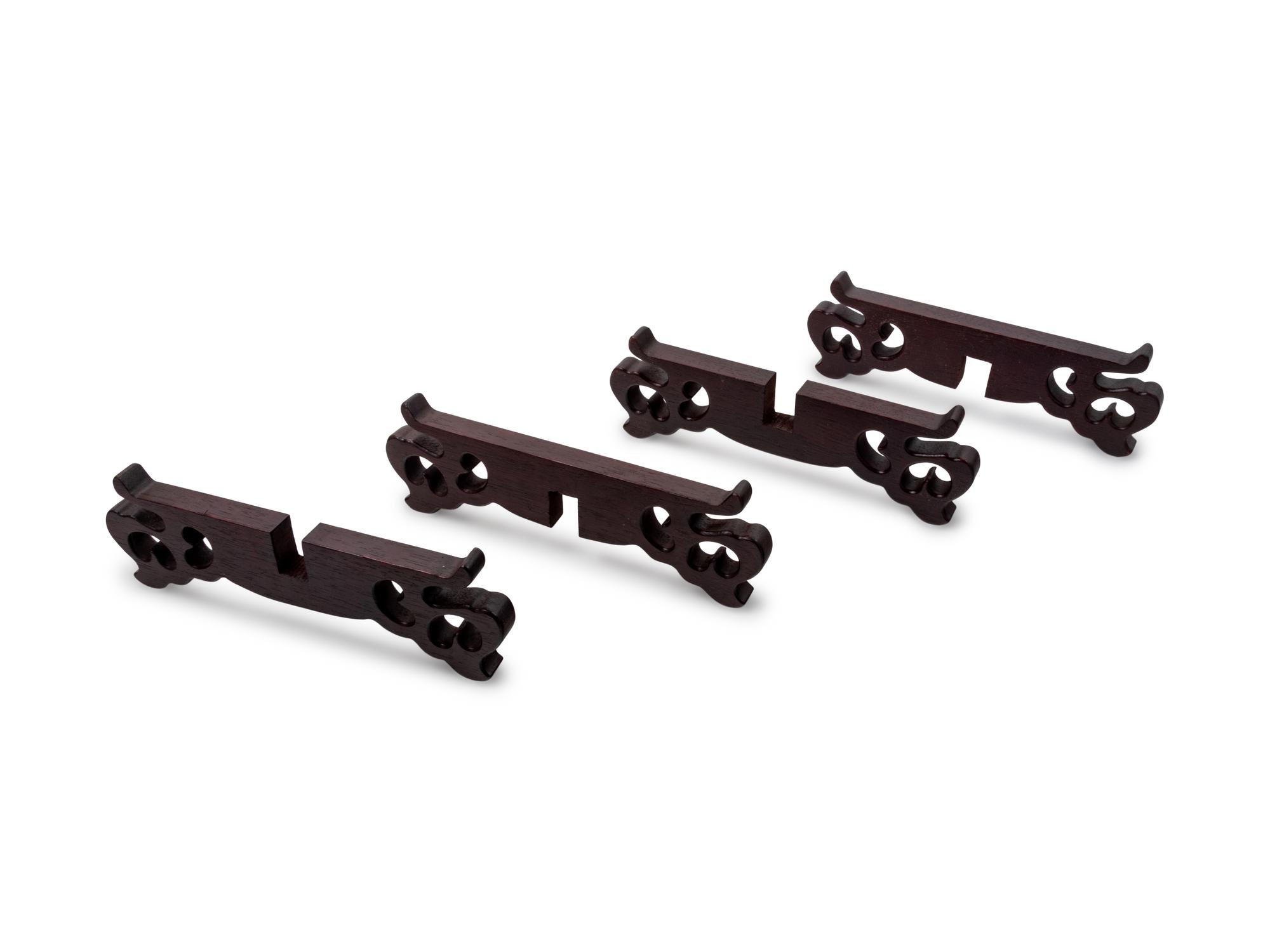 Twenty-one Chinese Hardwood Stands