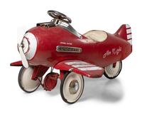 An Air Knight Special Edition Pedal Airplane