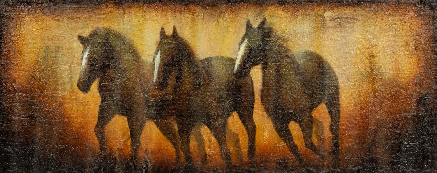 Burlap Sunset