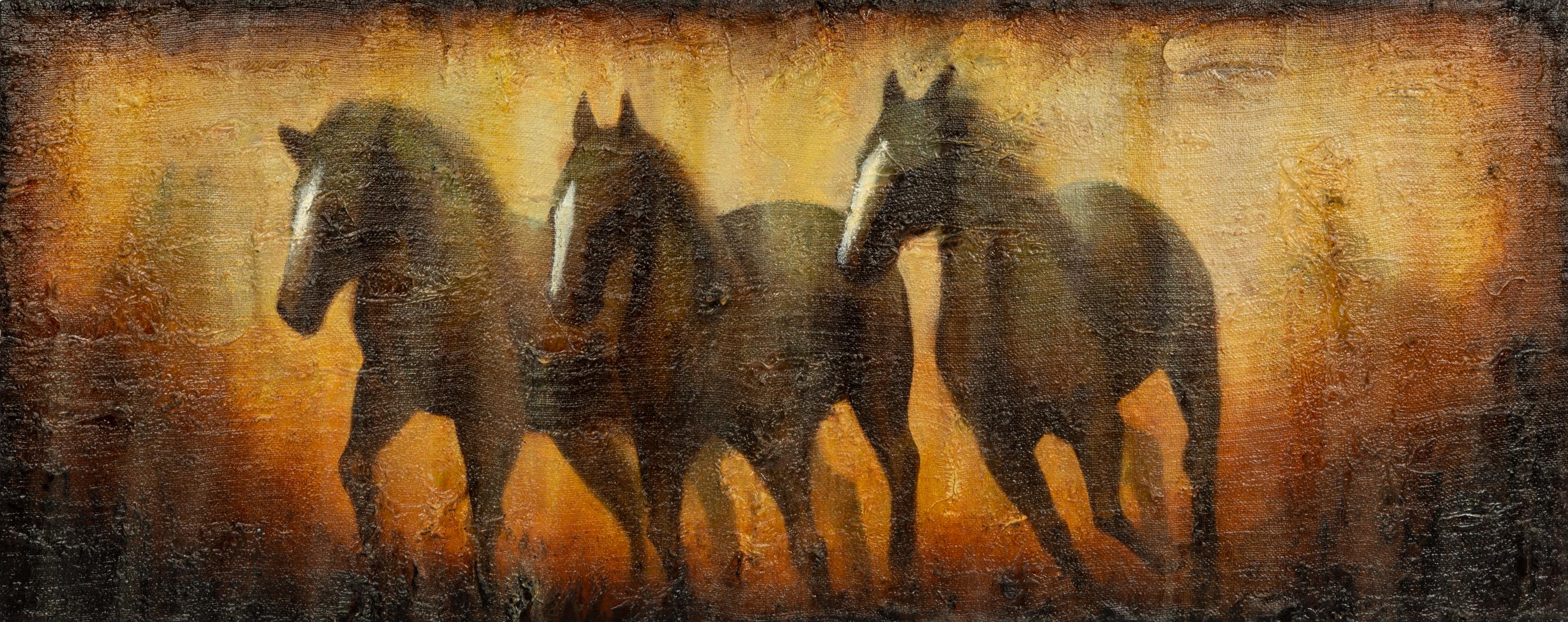 Burlap Sunset