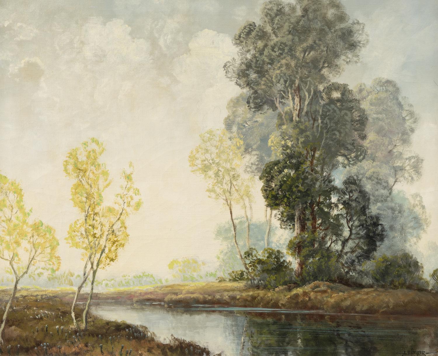 A. D. Greer (American, 1904–1998) — Marshland Morning