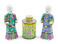 A Group of Chinese Porcelain Articles