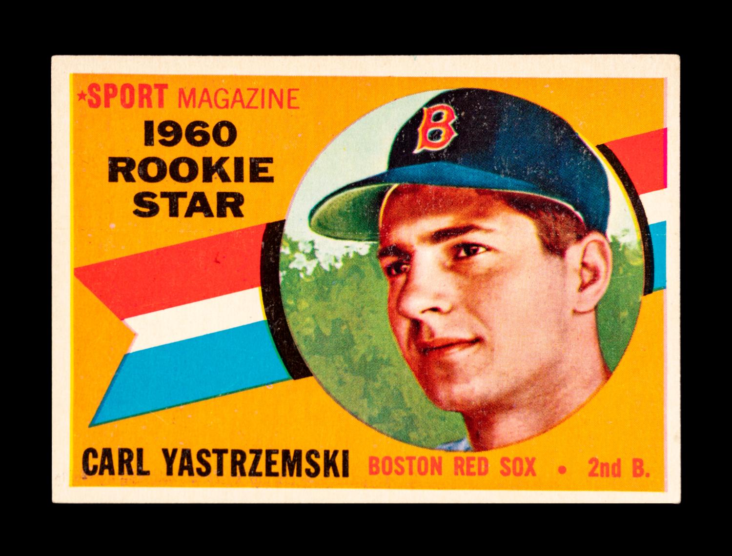 A 1960 Topps Carl Yastrzemski Rookie Baseball Card No. 148