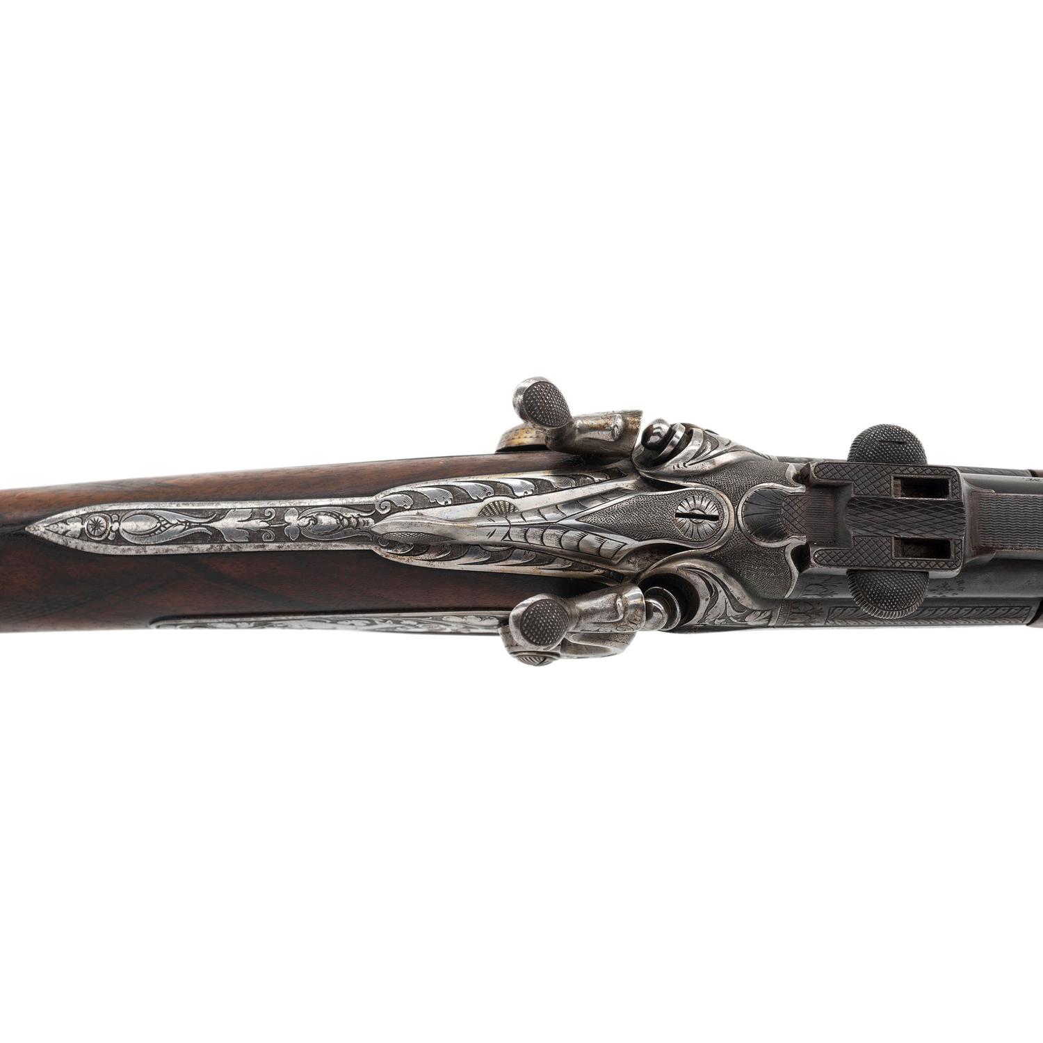 ** 20th Century German Drilling Gun by Gustav Diem of Frankfurt