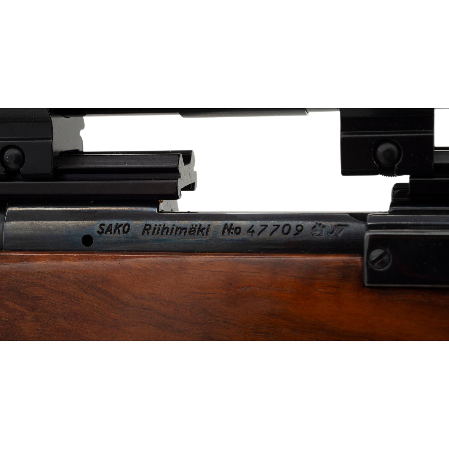 *Sako Riihimaki in .222 with Leupold Scope and Heavy Barrel