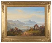 Goat Herders in the Alps, 1843