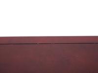A Karl Springer Chinese Cube Red Lacquered Coffee Table — 20TH CENTURY