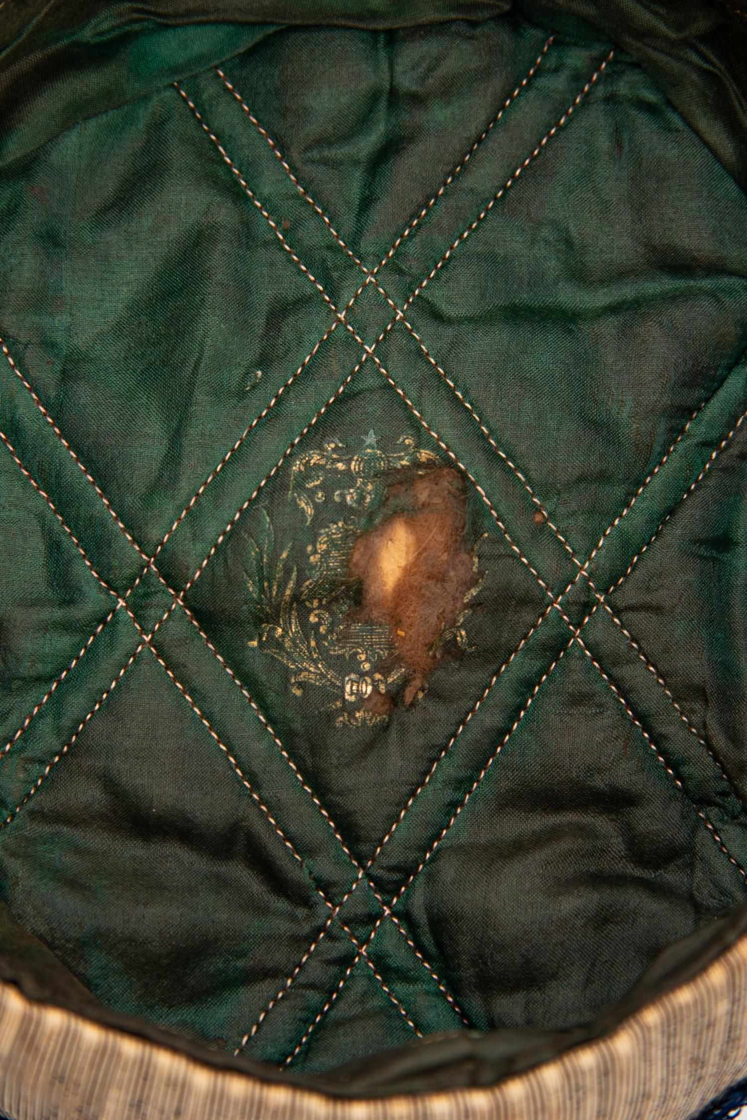 Collection of Five Men's Smoking Caps, Mid 19th Century
