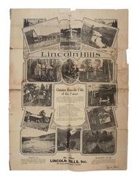 [AFRICAN AMERICANA - COLORADO]. A group of items involving African American towns in Colorado, incl. Lincoln Hills brochure and photographs.