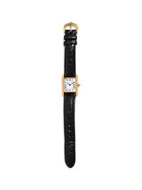 CARTIER, 18K YELLOW GOLD 'TANK' WRISTWATCH