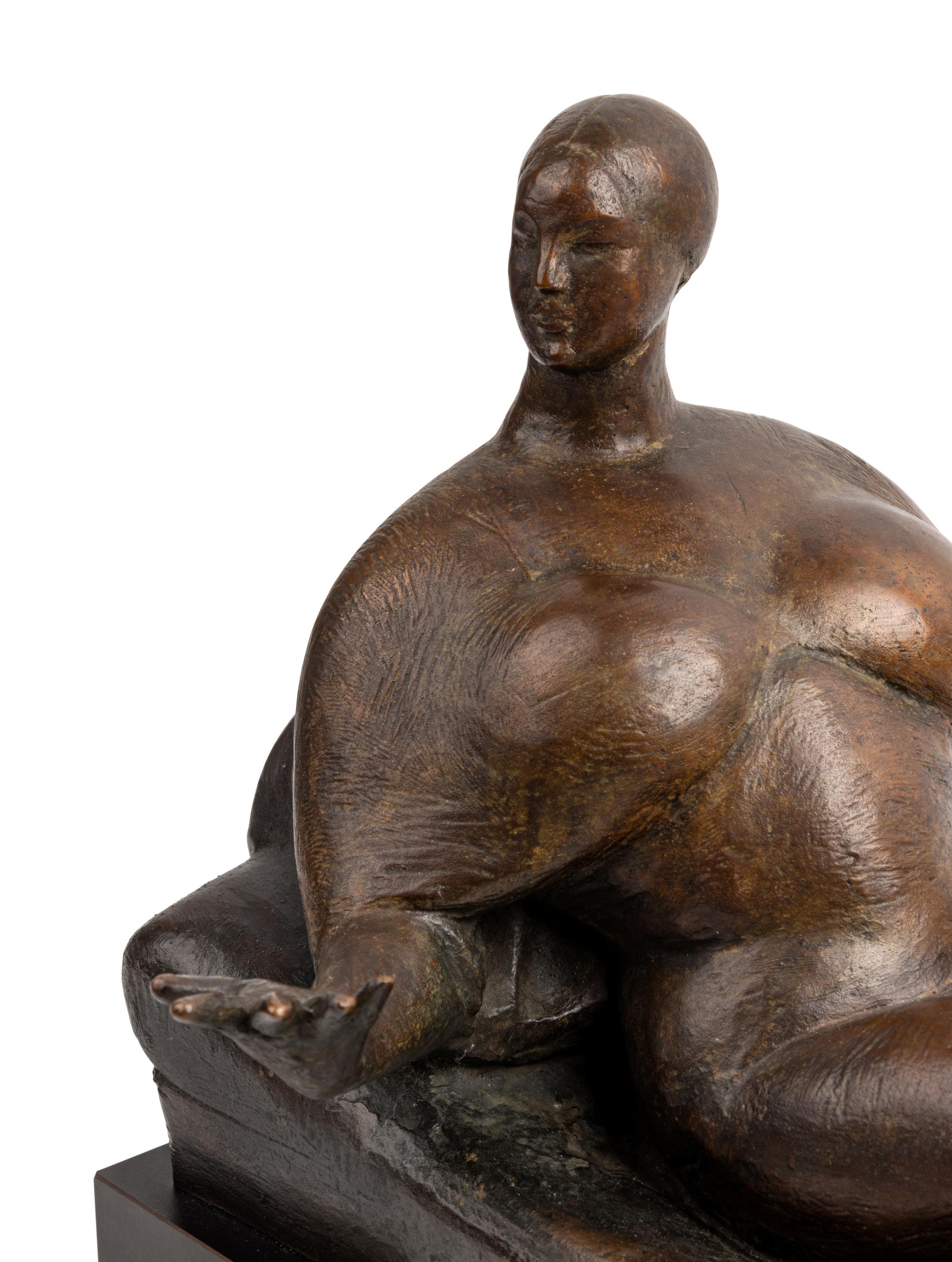 Woman on Divan (Woman on Sofa, Woman on a Couch) [LF 69] model circa 1919, revised 1923? (by 1928), cast 1979
