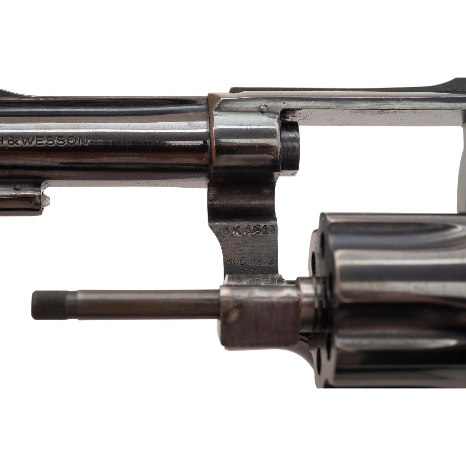 *U.S. Marked Smith & Wesson Model 18-3 K-22 Combat Masterpiece