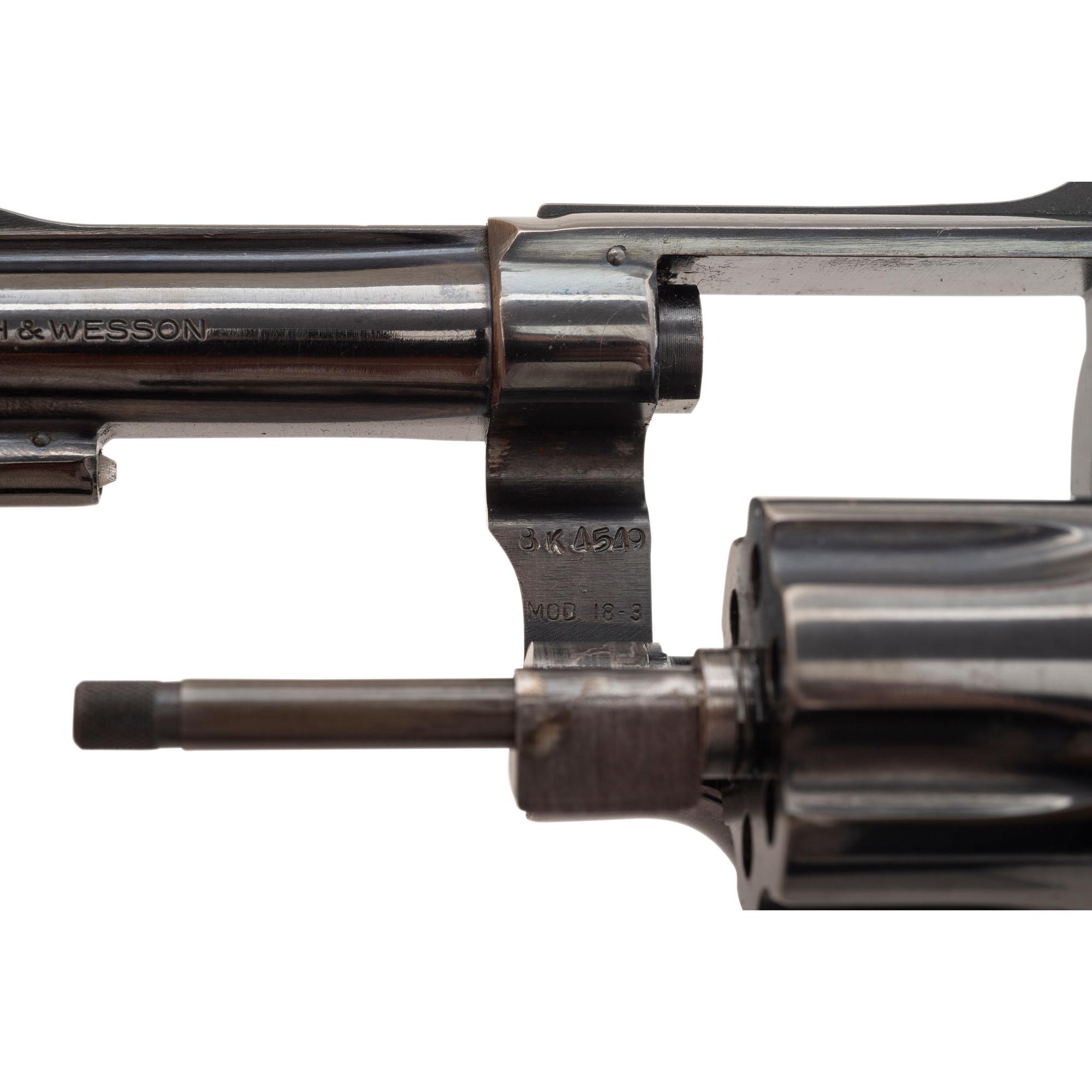 *U.S. Marked Smith & Wesson Model 18-3 K-22 Combat Masterpiece