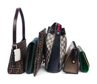 Six Designer Bags, Mostly Fendi