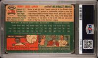 A 1954 Topps Hank Aaron Rookie Baseball Card No. 128 (PSA 1.5 MK)