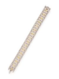 DIAMOND AND COLORED DIAMOND BRACELET