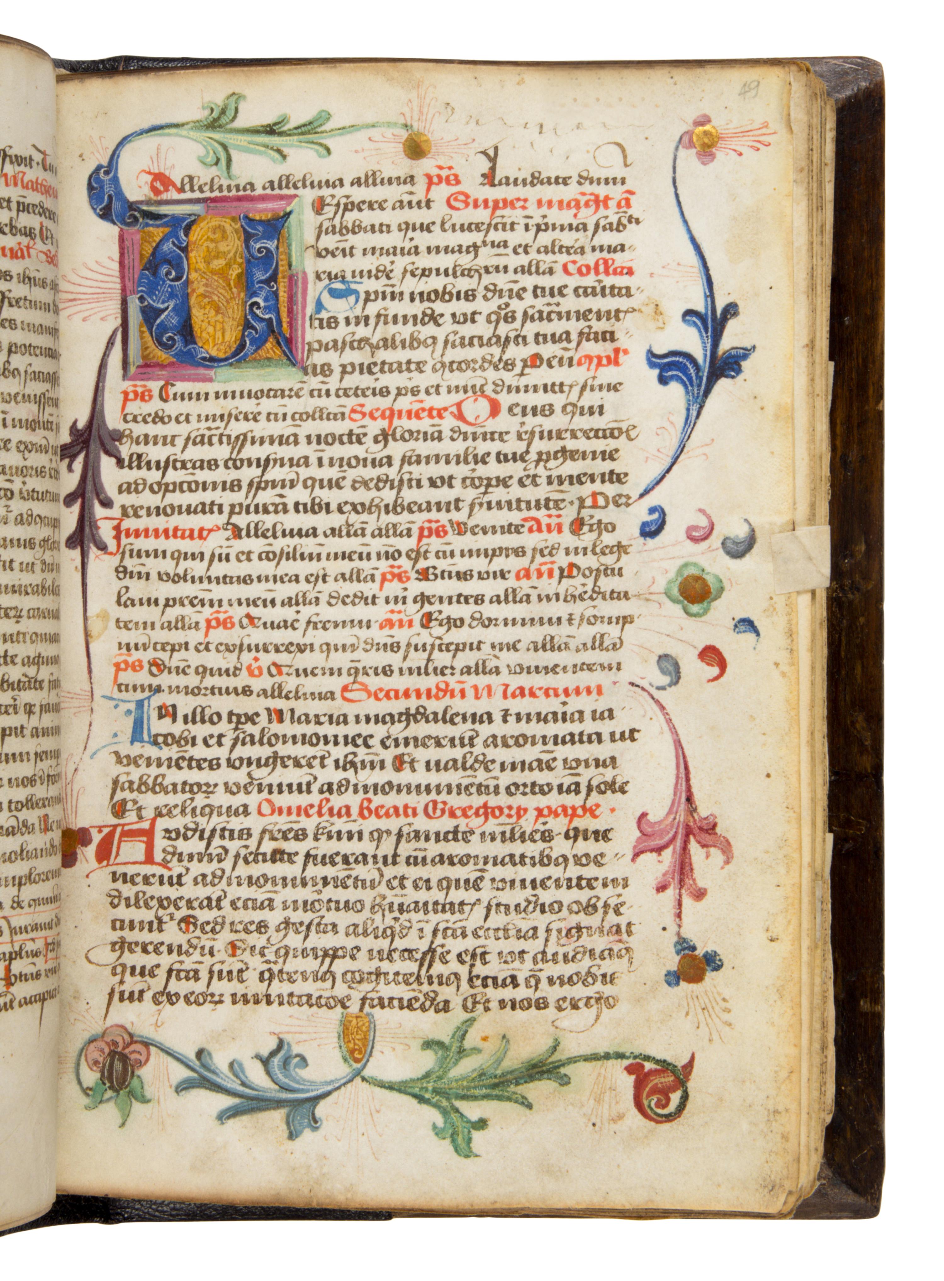 AUGSBURG–SALZBURG GROUP Breviary, illuminated manuscript on parchment [Germany, Augsburg, 1488]
