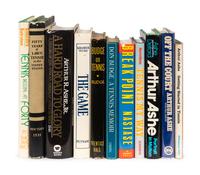A Group of 10 Books on Tennis Including Signed Autograph Editions,