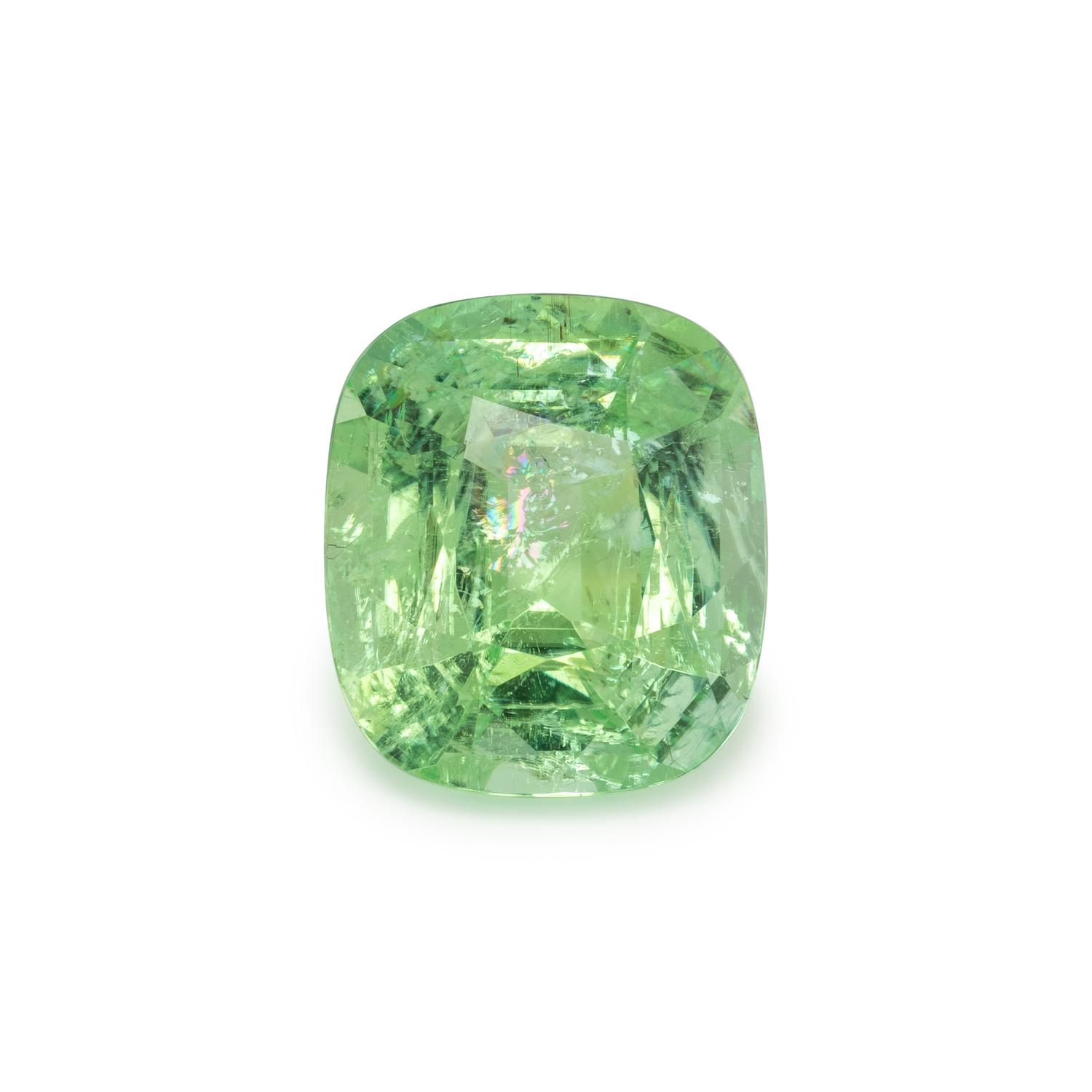 18.10 CARAT CUSHION MIXED CUT PARAIBA-TYPE TOURMALINE