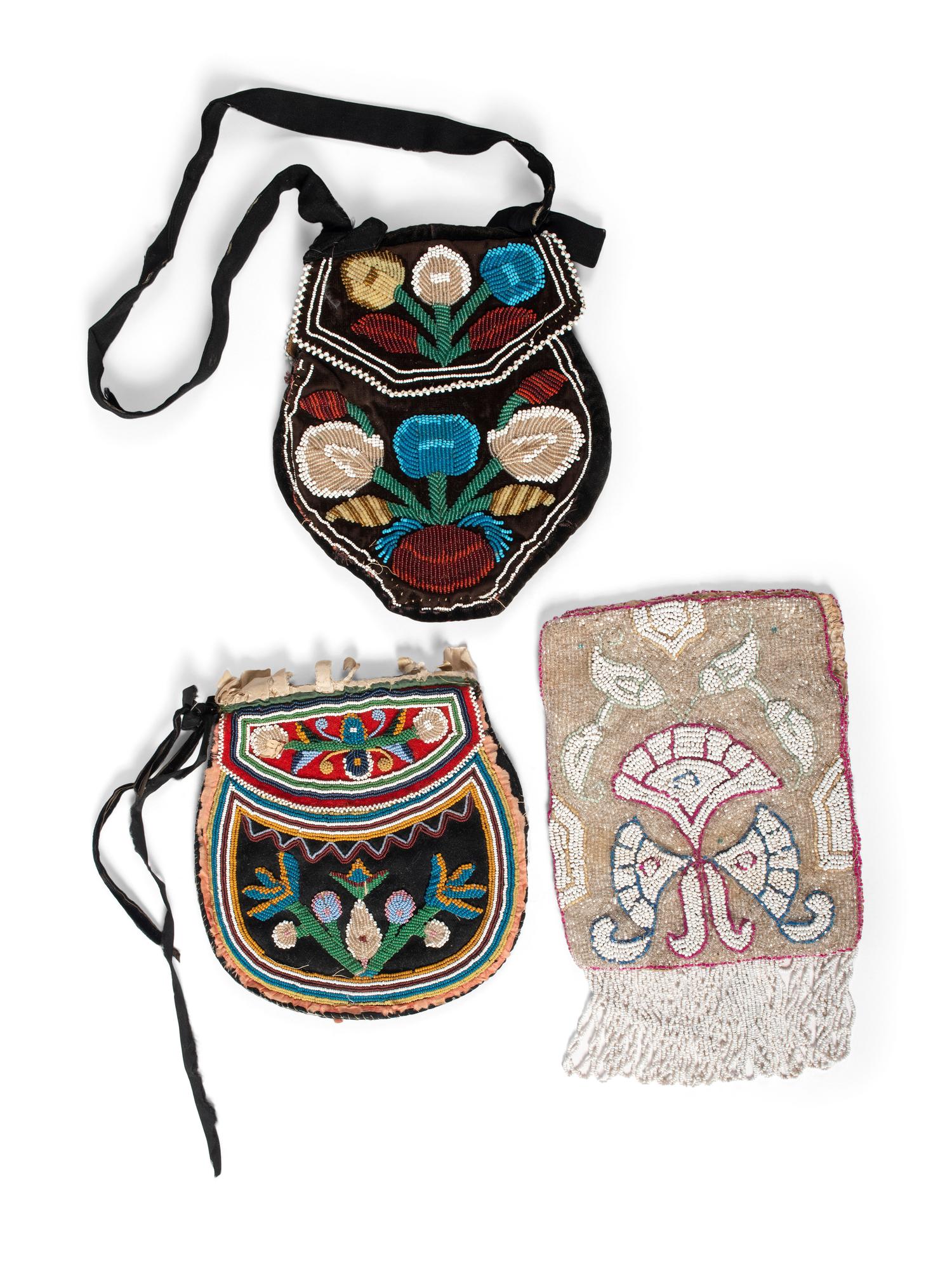 Haudenosaunee Beaded Bags