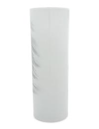 A Polychrome Enameled Porcelain Cylindrical Vase