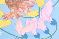 Four Hermès 90cm Silk Chiffon Scarves