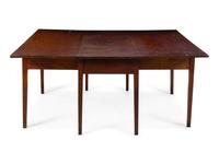 A Federal Mahogany Drop-Leaf Dining Table — Circa 1810