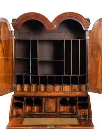 A George I Walnut Bureau Cabinet