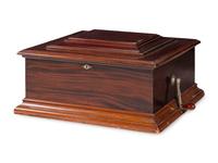 A New Century Mahogany Cased Disk Music Box