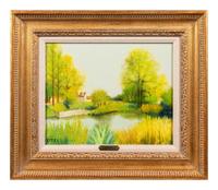 Episy and Mai à Beaugency (Val de Loire) (a pair of works)