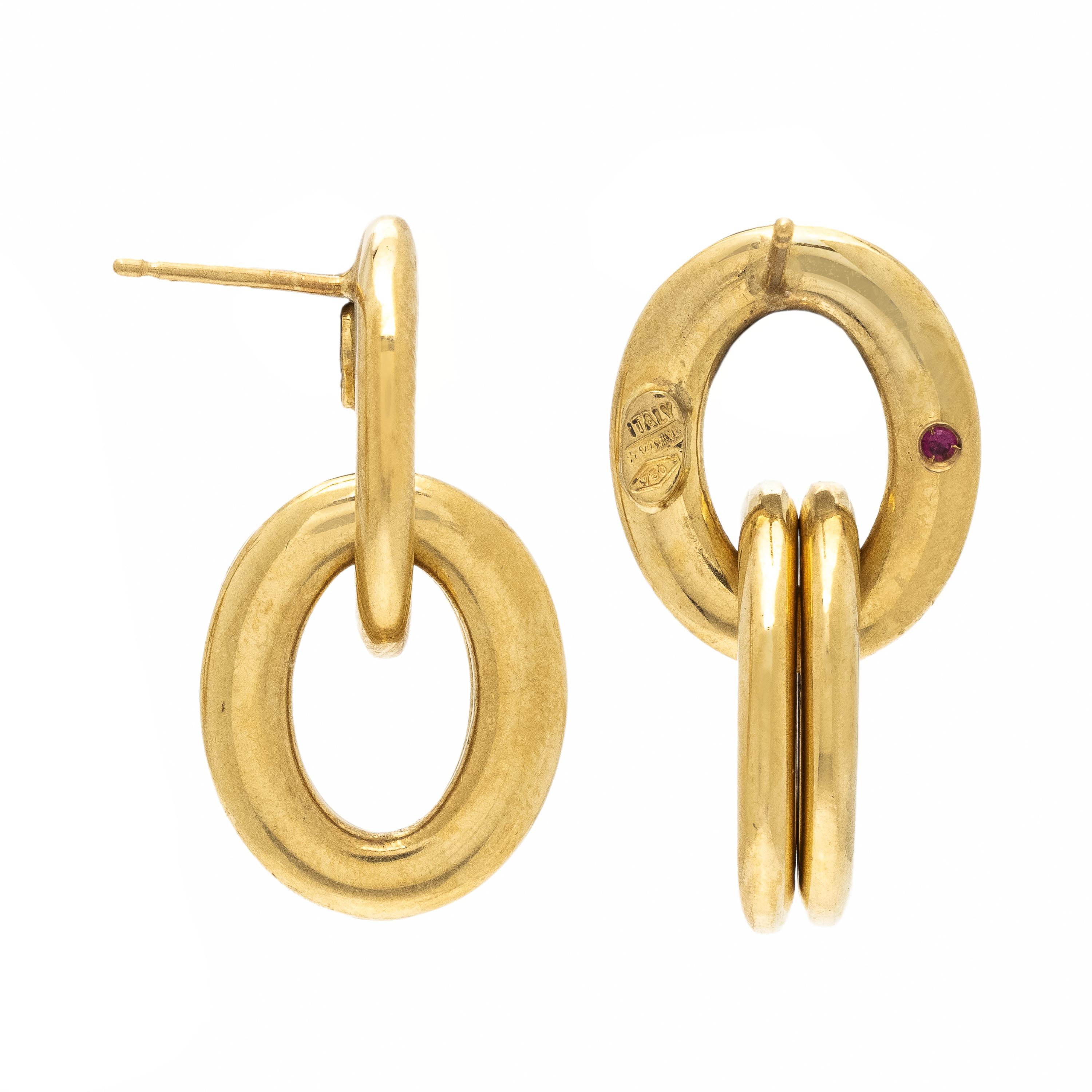 Roberto Coin, Yellow Gold Earrings