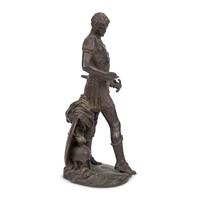 A Grand Tour Bronze Figure of a Warrior
